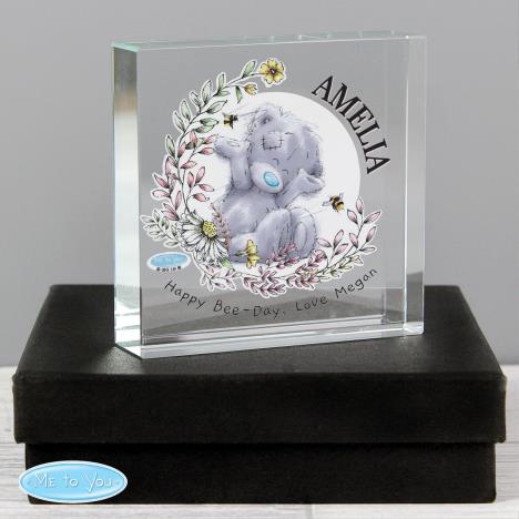 Personalised Me to You Bear Bees Large Crystal Token Extra Image 3